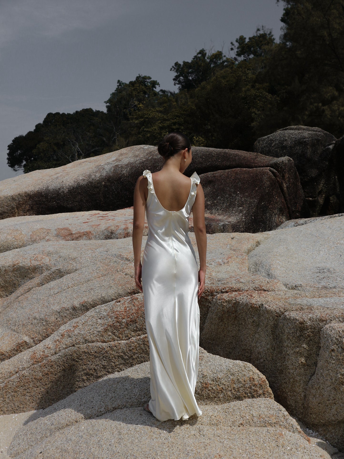 Syrena Maxi Dress in Ivory