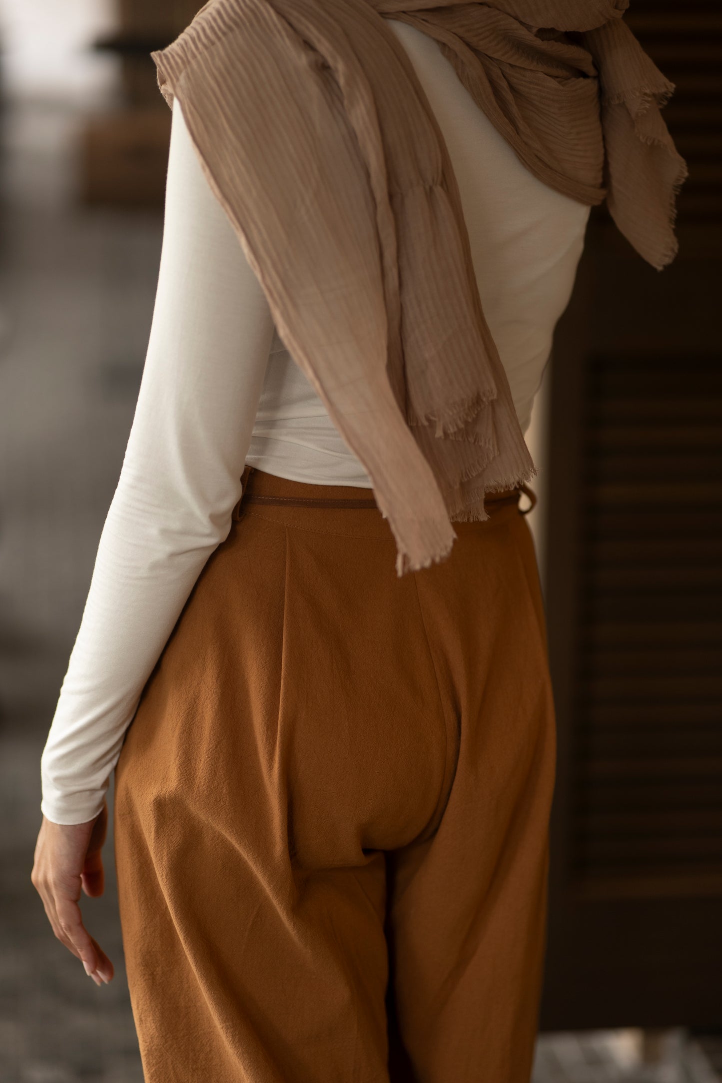 Lorna Trousers in Cinnamon