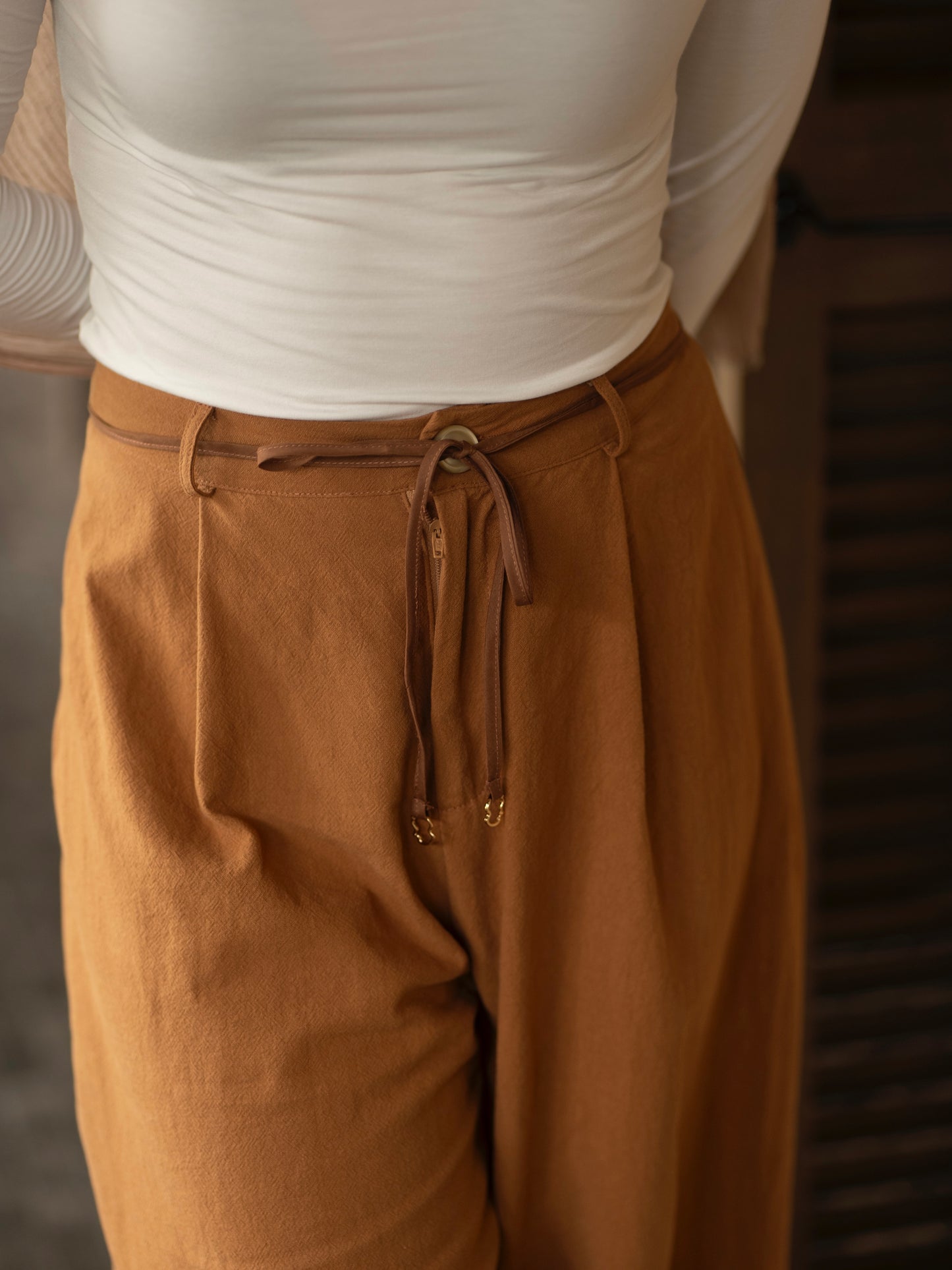 Lorna Trousers in Cinnamon