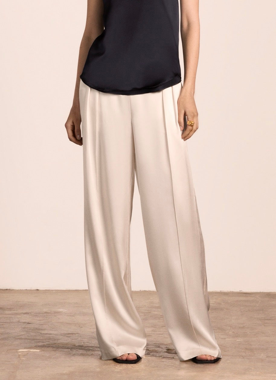 Mills High Waisted Pleated Pants