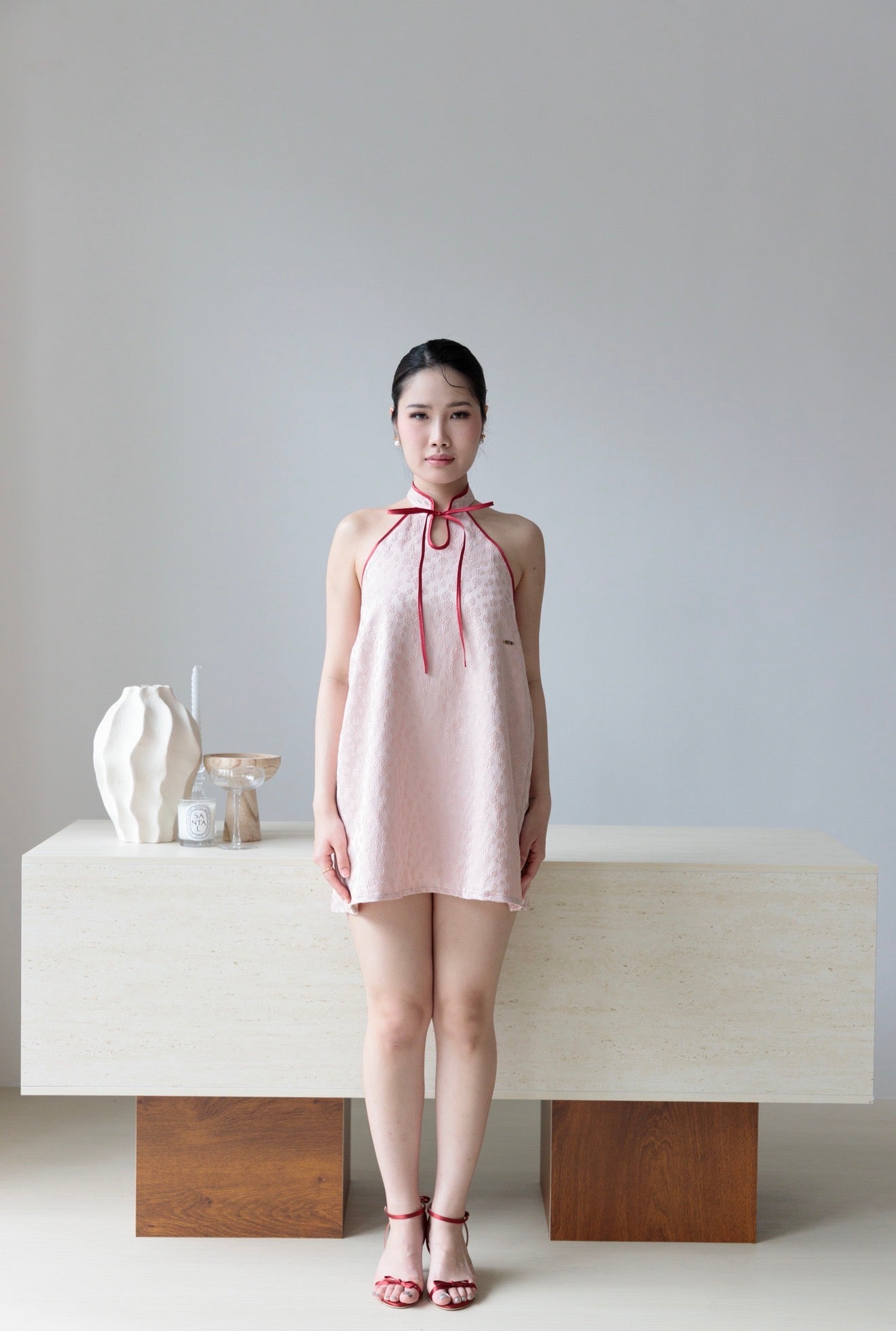 Dahlia Flowy Dress | Mauve