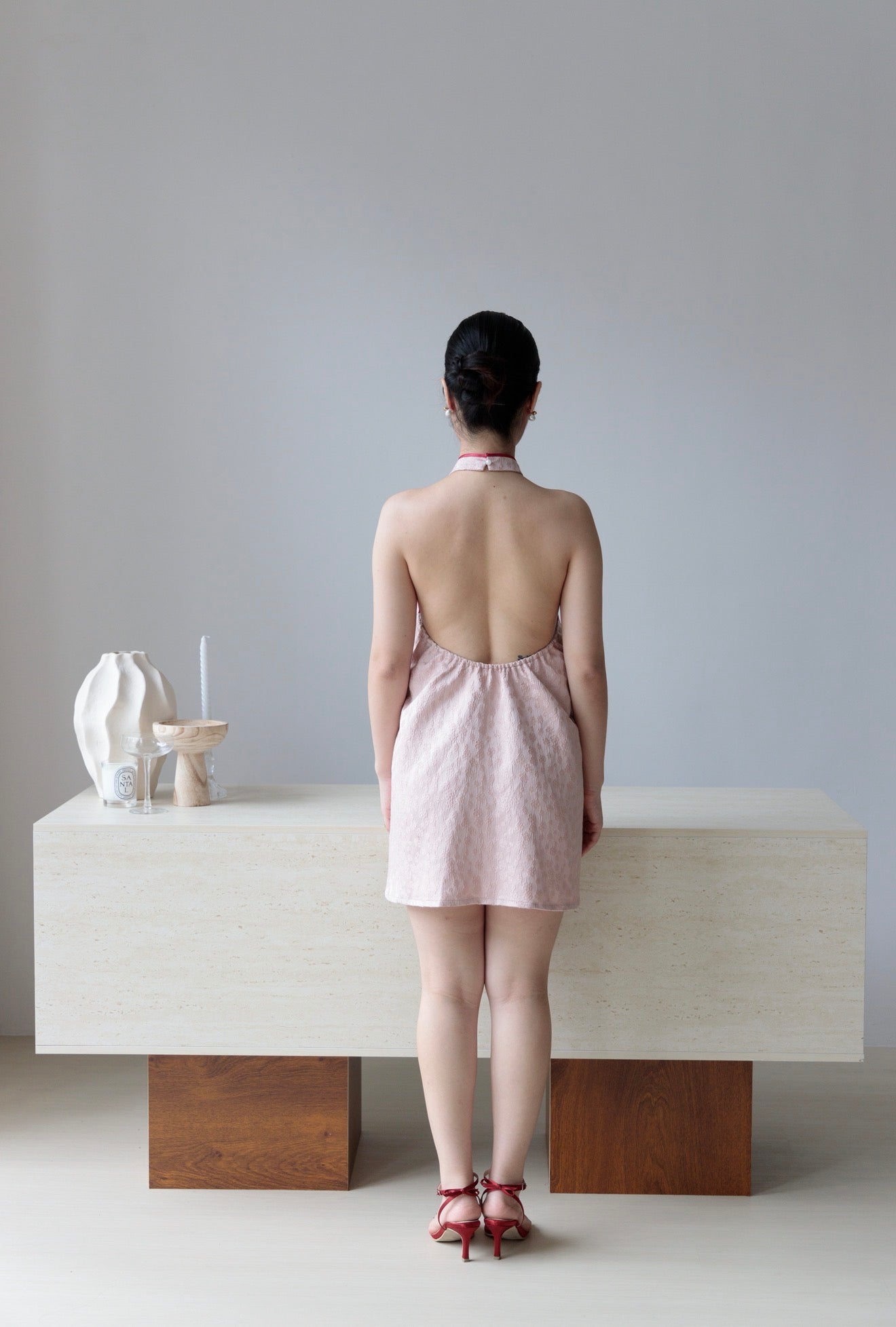 Dahlia Flowy Dress | Mauve