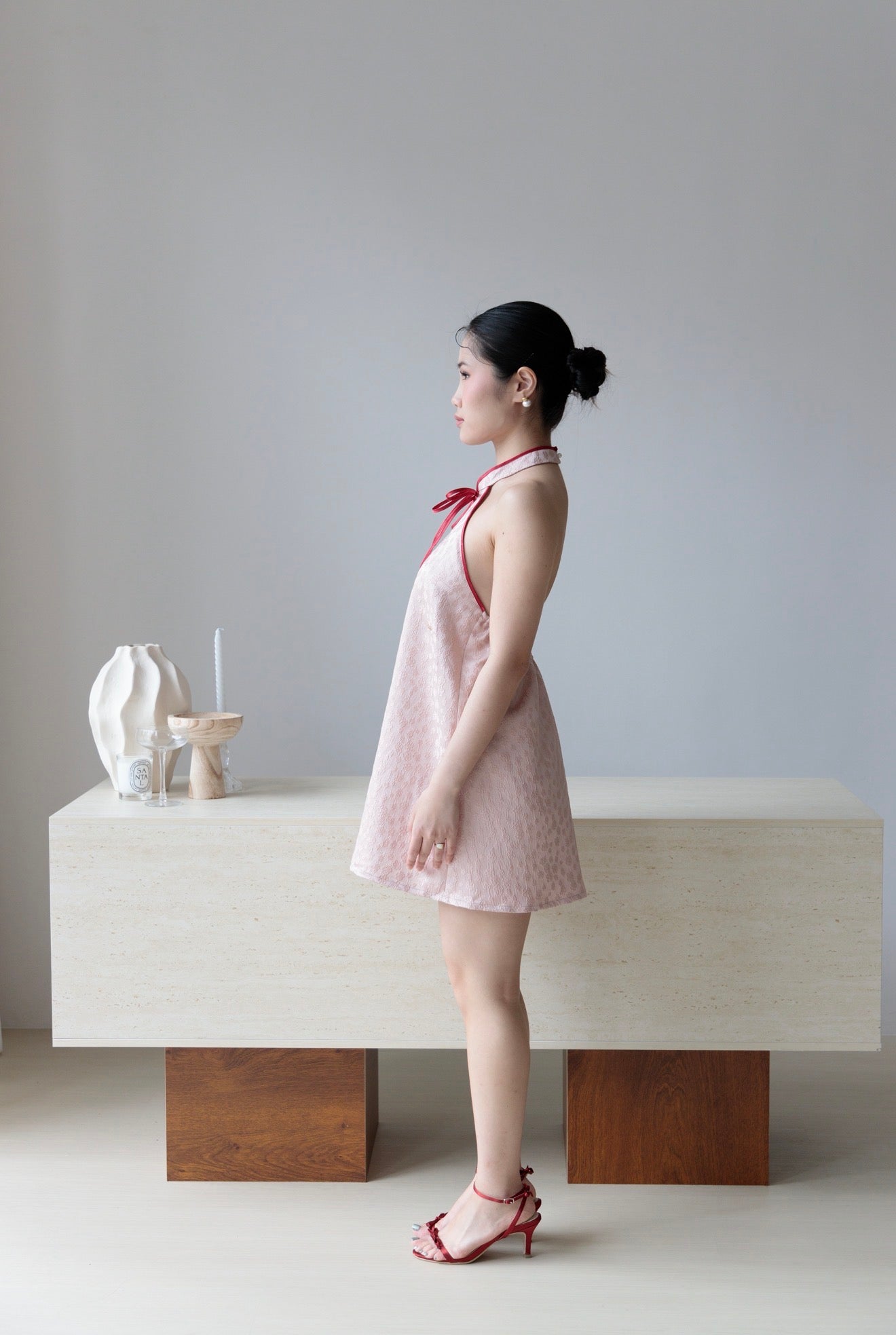 Dahlia Flowy Dress | Mauve